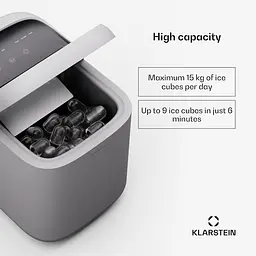 Льодогенератор Klarstein SparkIce 10046205 — 15 кг/24 год - мініатюра 6