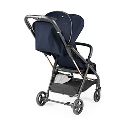 Коляска компактна Peg-Perego Selfie Blue Shine, синя (IP22000000RO51) - мініатюра 2
