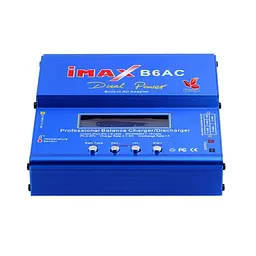 Зарядний пристрій Imax B6AC 80W, з балансиром і вбудованим БЖ (100489) - мініатюра 2