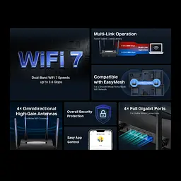 Бездротовий маршрутизатор Mercusys MR25BE - мініатюра 3