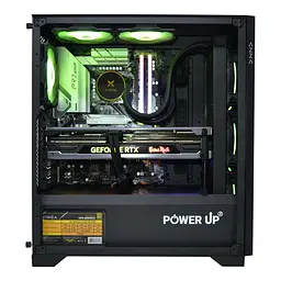 Робоча станція Power Up Desktop #320 Core i7 14700K/64 Gb/HDD 1TB/SSD 512 Gb/GeForce RTX 4070 12 Gb - мініатюра 2