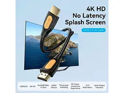 Кабель Vention HDMI to HDMI 1.5m Black (ALIBG) - мініатюра 7