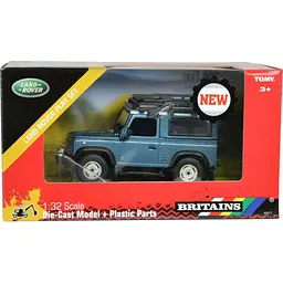 Автомодель Britains Land Rover Defender 90 1:32 синій (43217) - мініатюра 5