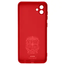 Чехол ArmorStandart ICON для Samsung A04 (A045) Camera cover Red (ARM63907) - мініатюра 2