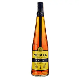 Уцінка. Алкогольний напій Metaxa 5 зірок 38% 1 л