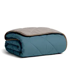 Покривало Cosas TAUPE STONE 200х230 см стьобане двостороннє на ліжко та диван (Blanket_84Quartz_68Sky_kt_15Espresso_200x230) - мініатюра 5