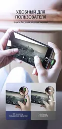 Двосторонній зарядний кабель для iPhone iPad McDodo 90 ° USB to Lightning з LED підсвічуванням 1.8m - мініатюра 3