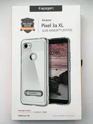 Чохол прозорий із підставкою Spigen Slim Armor F22CS26217 для Google Pixel 3a XL (6") Clear - мініатюра 5