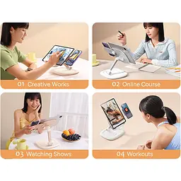 Підставка для планшета Baseus Seashell Series White (B10451501211-00) [152329] - мініатюра 8