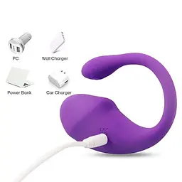 Смарт віброяйце з керуванням через додаток Love Spouse USB Фіолетове - мініатюра 3