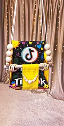 Підвісна гойдалка Likee / tiktok, гойдалка для дітей - мініатюра 2