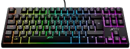 Клавіатура Xtrfy K4 TKL Kailh Red UA RGB Black (XG-K4-RGB-TKL-R-UKR) - мініатюра 2