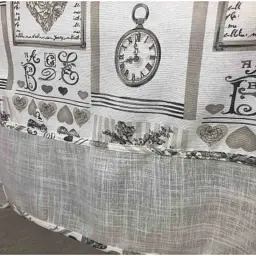 Скатертина Прованс Happy Time 150х150 см (23769) - мініатюра 3