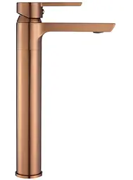 Змішувач для умивальника Rea Argus високий brushed copper REA-B3006 - мініатюра 2