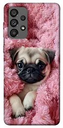TPU чохол Demsky Мопс у ніжностях для Samsung Galaxy A73 5G