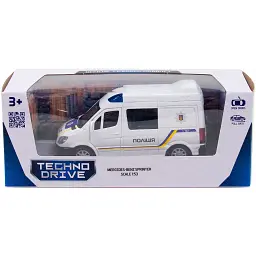 Машина TechnoDrive Mercedes-Benz Sprinter Поліція (250294) - мініатюра 11