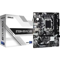 Материнська плата ASRock B760M-HDV/M.2 D4 Socket 1700 - мініатюра 2