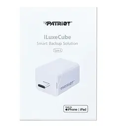 Флеш - накопичувач + зарядне Patriot iLuxe Cube С Auto Backup 512 GB USB 3.2 Gen 1 Type-C (PI512GCUW30C) - мініатюра 4
