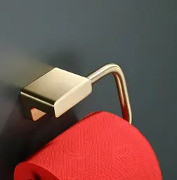 Тримач для туалетного паперу Koer AS-0107-12 золото (KR6183) - мініатюра 6