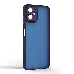 Защитный чехол для Samsung Galaxy A06 (A065), синий, ShadeX, противоударный, матовый, панель PC+TPU, защита всего корпуса, амортизация ударов при падении, ArmorStandart (ARM83232) - мініатюра 2