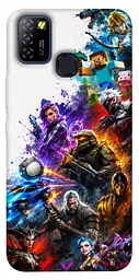 TPU чохол Demsky Gameverse для Infinix Hot 10 Lite
