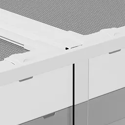Тераріум Repti-Zoo 120x45x45см для рептилій, амфібій, гризунів та черепах (RK0222UW) - мініатюра 7
