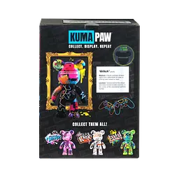 Колекційна фігурка Kuma Paw серія Вуличний вайб – Глітч ToyMonster Art.T02945-2 - мініатюра 8