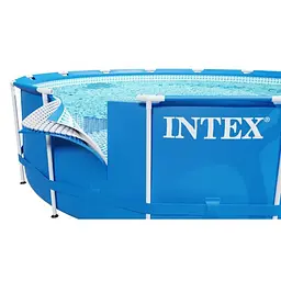 Басейн каркасний Metal Frame Pool з фільтр-насосом 4485 л. Intex 305х76 см fit0012463 - мініатюра 2