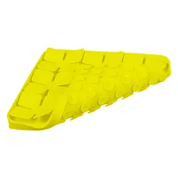 Килимок для пошуку корму Waudog Silicone 205х205х17 мм жовтий - мініатюра 5