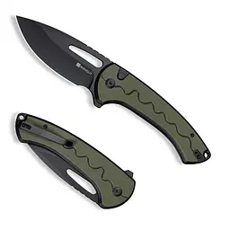 Ніж складаний Sencut Squiggy S24082A-2 Black/Green