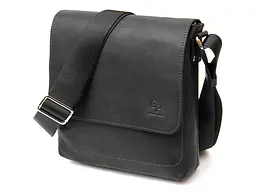 Чоловіча шкіряна сумка GRANDE PELLE 24х24х6 см sum0015574