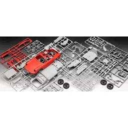 Збірна модель Revell Автомобіль Porsche 911 Carrera 3.2 Targa рівень 3, масштаб 1:24, 114 деталей (RVL-67689) - мініатюра 5
