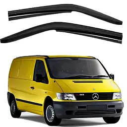 Дефлектори вікон ветровики Mercedes Vito W638 1996-2003 По Двері Скотч 3M SunPlex (SP-S-49)