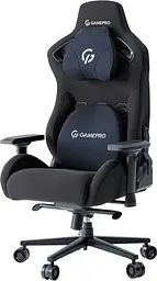 Ігрове крісло GamePro GC900B Black Fabric (GC900B) - мініатюра 2