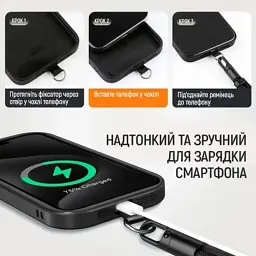 Ремінець для смартфону ColorWay Handy Strap, mint (CW-SCHS-MT) - мініатюра 2