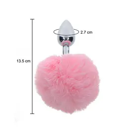Анальна пробка Taboom Bunnytail Buttplug - мініатюра 3