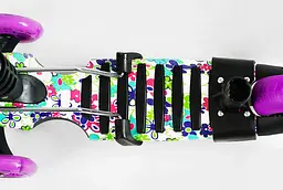 Самокат 5 в 1 Best Scooter Фіолетово-чорний 000283521 - мініатюра 3