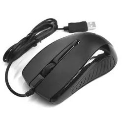 Миша провідна 4you M1 black (3кн, 1000DPI)