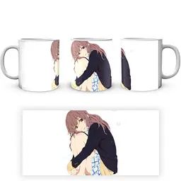 Кухоль GeekLand Silent Voice Форма голосу Нішимія SV 02.06 330 мл білий - мініатюра 4