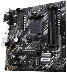 Материнська плата AM4 (B550) Asus PRIME B550M-K, B550, 4xDDR4, Int.Video(CPU), 4xSATA3, 1xM.2, 1xPCI-E 16x 4.0, 2xPCI-E 1x 3.0, ALC887 8xUSB3.2/4xUSB2.0, VGA/DVI-D/HDMI, MicroATX - мініатюра 4
