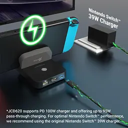 Док станція J5create для Nintendo Switch (JCD620-N) - мініатюра 8