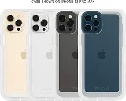 Протиударний чохол для iPhone 12 Pro Pelican Voyager Прозорий аналог OtterBox Defender з кліпсою PP043566 - мініатюра 2