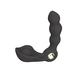 Стимулятор простати Boss Series Angelo Male Prostate Triple, 13.7 см чорний - мініатюра 2