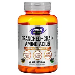 BCAA Sports BCAA (Branched-Chain Amino Acid) 120 капсул NOW vit0006705