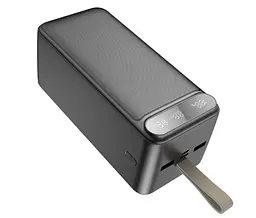 Зовнішній акумулятор Power Bank на 100 000 мАг з дисплеєм і ліхтариком AWEI P101K 22.5W ∙ Power Bank P101K з дисплеєм і LED-лампою - мініатюра 6