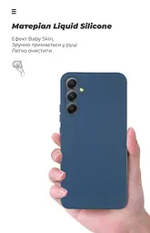 Чехол ArmorStandart ICON для Samsung A34 5G (A346) Camera cover Dark Blue (ARM66174) - мініатюра 7