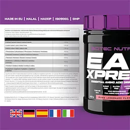 Амінокислоти Scitec Nutrition EAA Xpress Рожевий лимонад 400 г - мініатюра 2