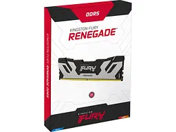 Модуль пам'яті Kingston FURY 16 GB DDR5 8000 MHz Renegade Black/Silver (KF580C38RS-16) - мініатюра 4