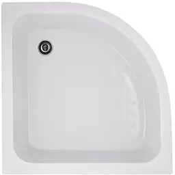 Душовий піддон Lidz Kapielka ST80x80x26, напівкруглий LKAST808026