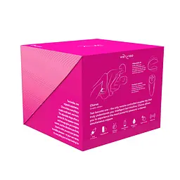 Смарт-вібратор для пар We-Vibe Chorus Cosmic Pink, сенсорне керування вібраціями стисненням пульта - мініатюра 11
